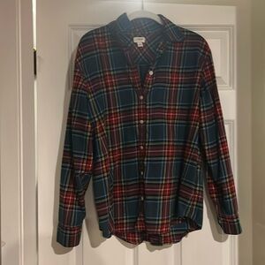 Jcrew factory plaid flannel